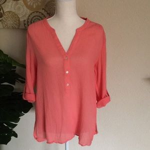 Tommy Bahama Gauze Blouse